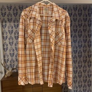 Lucky Brand Western Snap Button Shirt
